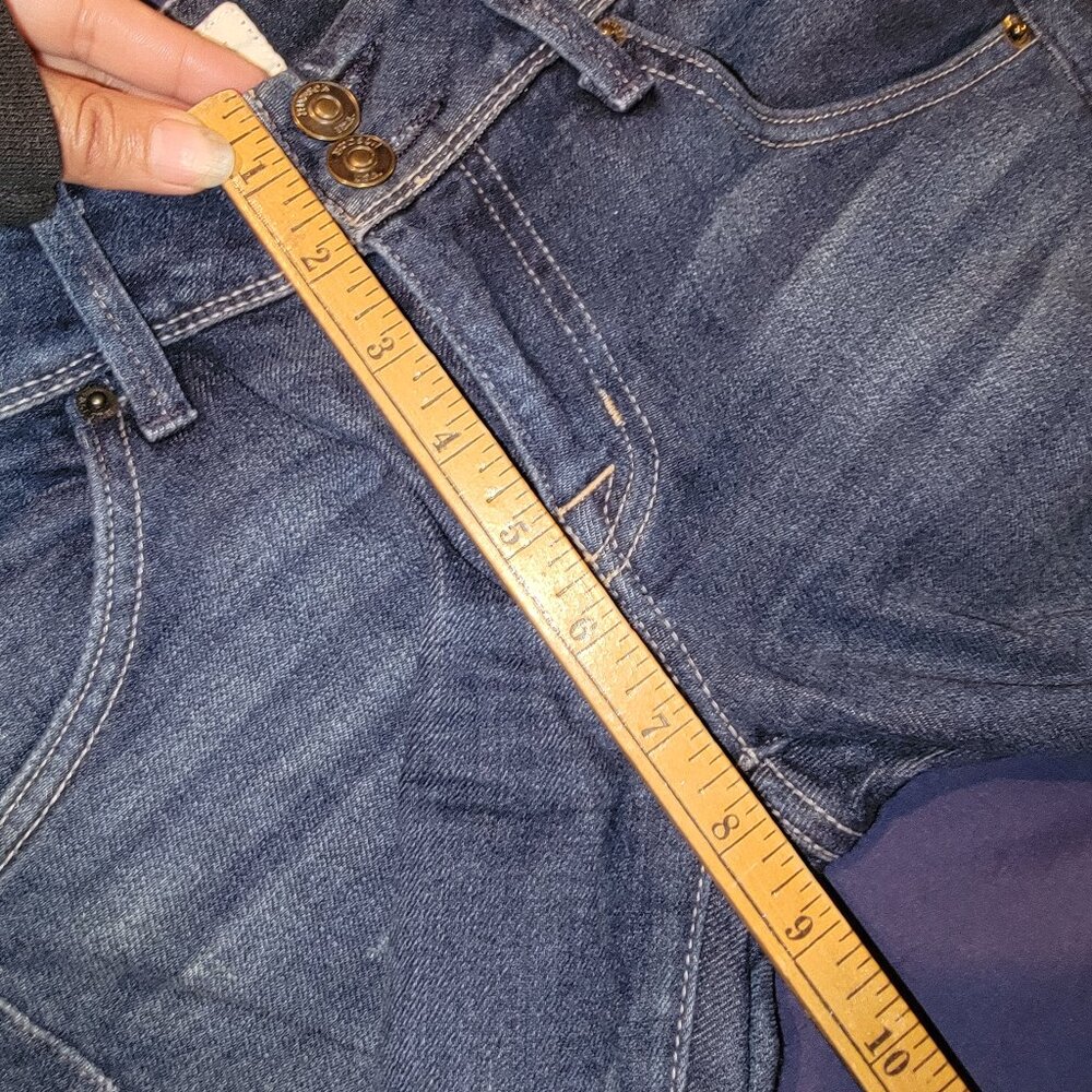 Classic Women's Dark Blue Jeans - Picture 7 of 9